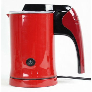 Electric milk frother for coffee